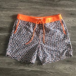 Mr Swim Floral Print Swim Trunk